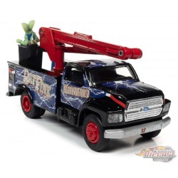 Rat Fink - 1990 Ford Utility Bucket Truck -  Auto World - 1/18 -  AW296 - Passion Diecast 