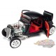 1934 Ford 3 Window Coupe High Boy Hot Rod Satin Black -  Auto World - 1/18 -  AW292 - Passion Diecast 