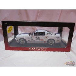 2005 Ford Mustang FR500C no 5 White - Autoart 1/18 - 80510 used ...