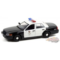 2001 Ford Crown Victoria Police Interceptor - Los Angeles Police Department (LAPD) - Drive (2011)  - Greenlight 1/24 - 84143