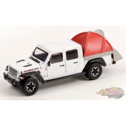 2020 Jeep Gladiator with Modern Truck Bed Tent - The Great Outdoors Series 1- Greenlight 1-64 - 38010 D