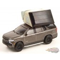 2021 Chevrolet Tahoe Z71 with Modern Rooftop Tent - The Great Outdoors Series 1- Greenlight 1-64 - 38010 E