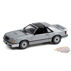 1982 Ford Mustang GT - Silver Metallic - GL Muscle Series 26 - 1-64 Greenlight - 13310 D