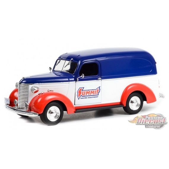 1939 Chevrolet Panel Truck - Summit Racing Equipment -  Running on Empty 5 - 1/24 Greenlight - 85061 - Passion Diecast