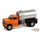 1982 Chevrolet C-60 Fertilizer Truck - Orange Cab / Silver Tank - SD Trucks 14 - Greenlight  1/64 - 45140 A