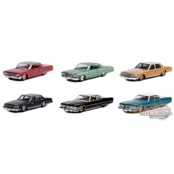 California Lowriders Series 1 Assortiment  1/64 Greenlight - 63010 - Passion Diecast