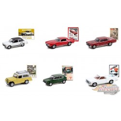 Vintage Ad Cars Series 6 Assortiment  1-64 Greenlight - 39090 - Passion Diecast