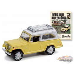 1970 Jeepster Commando "Throw Away Your Road Map" - Vintage Ad Cars Series 6 - 1/64 Greenlight - 39090 D - Passion Diecast