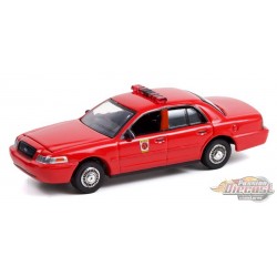 2001 Ford Crown Victoria Interceptor - Baltimore City, Fire Department - Fire & Rescue Series 2 - Greenlight 1/64 - 67020 E