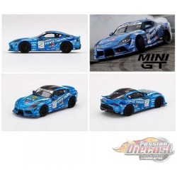 Mini GT - 1:64 - D1 GP HKS Toyota GR Supra No.77 Fat Five Racing 2020 Limited Edition - Mijo Exclusives USA - MGT00307-D1