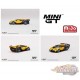 Mini GT - 1:64 - Bugatti Vision Gran Turismo Yellow - Mijo Exclusives USA  - MGT00317  Passion Diecast