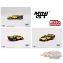 Mini GT - 1:64 - Bugatti Vision Gran Turismo Yellow - Mijo Exclusives USA  - MGT00317