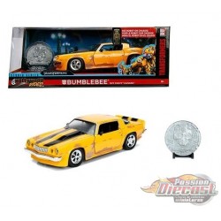 Transformers Bumblebee 1977 Chevrolet Camaro (Weathered) -  Jada 1/24 - 99307