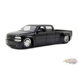 1999 Chevrolet Silverado Dually Hauler stock Rim Black - Bigtime Muscle Kustoms  - Jada 1/24 -  90145 BLK - Passion Diecast 