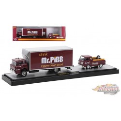 Mr. PiBB - 1966 Ford C-950 Truck with 1964 Ford Econoline Pickup - M2 1/64 - 56000 TW12 C