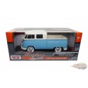 VW Type 2(T1) Pickup - Motormax 1-24 - 79343 BLU CRM