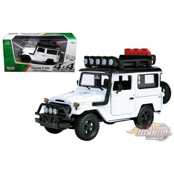 Toyota FJ40 - Motormax 1-24 - 79137 WH - Passion Diecast 
