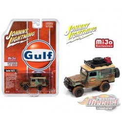 Toyota FJ Cruiser GULF 1980 Weathered Limited 4,800 Pcs - Johnny Lightning 1:64 - JLCP7363 - Passion  Diecast 