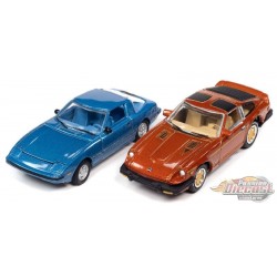 Import Heat - RX-7 & 280ZX - Set of 2 - Johnny Lightning 1:64 - JLSP169 B -  Passion Diecast