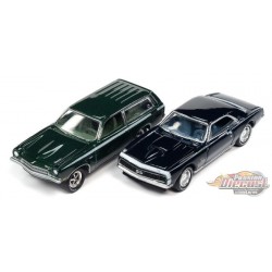Yenko - Camaro SS & Stinger Wagon - Set of 2 - Johnny Lightning 1:64 - JLSP170 A -  Passion Diecast