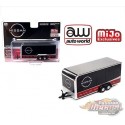 Mijo Exclusive Nissan Enclosed Trailer Limited Edition 3,600 Pcs - Auto World 1/64 - CP7800