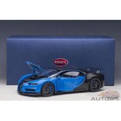 Bugatti Chiron Sport - French Racing Blue/Carbon -  Autoart - 70997 Passion Diecast