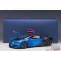 Bugatti Chiron Sport - French Racing Blue/Carbon -  Autoart - 70997