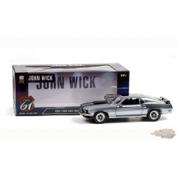 Ford Mustang BOSS 429 1969 - John Wick  Chrome 1/18 HWY 61  18031 Passion Diecast