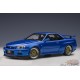 Nissan Skyline GT-R (R34) V-Spec II with BBS LM wheels - Bayside Blue -  Autoart - 77409 Passion Diecast