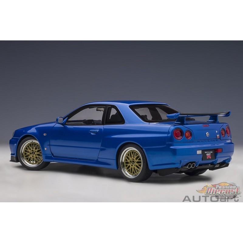 Nissan Skyline GT-R (R34) V-Spec II with BBS LM wheels - Bayside