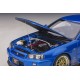 Nissan Skyline GT-R (R34) V-Spec II with BBS LM wheels - Bayside Blue -  Autoart - 77409 Passion Diecast