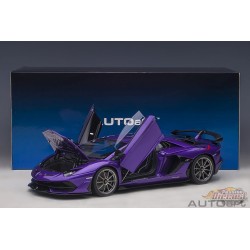 Lamborghini Aventador SVJ - Viola Pasifea  -  Autoart - 79179  Passion Diecast