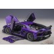 Lamborghini Aventador SVJ - Viola Pasifea  -  Autoart - 79179  Passion Diecast