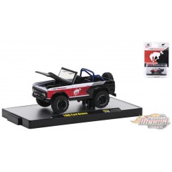 1966 Ford Bronco Truck  Red And Black - M2 Machine Hobby Exclusive 1:64 - 31500 HS21