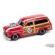 1950 Mercury Woody Wagon en rouge brillant - Street Freaks - Johnny Lightning - 1:64 - JLSF020-A  D
