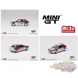 Mini GT - 1:64 - Lancia Delta HF Integrale Evoluzione 1992 Rally 1000 Lakes Winner No.3 - Mijo Exclusives USA - MGT00322