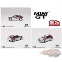 Mini GT - 1:64 - Lancia Delta HF Integrale Evoluzione 1992 Rally 1000 Lakes  Winner No.3 - Mijo Exclusives USA - MGT00322