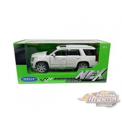 2017 Cadillac Escalade Cream - Welly 1/24 - 24084 WH