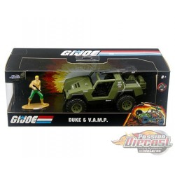 G.I. JOE Duke & V.A.M.P. Green - Hollywood Rides  -  Jada 1/32 - 33083 -  Passion Diecast