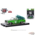 1973 Chevrolet Cheyenne 10 Satin Green  - 2021 Mooneyes Ornament - M2 Machines 1:64 MiJo Exclusives - 31500 MJS39