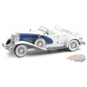 Duesenberg II SJ en bleu et blanc (Top-Down) - 1/18  Greenlight - 13589