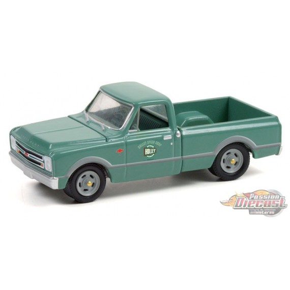 Holley Speed Shop - 1967 Chevrolet C-10 Short Bed - Hobby Exclusive - 1/64 Greenlight - 30307  Passion Diecast