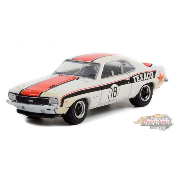 Texaco - 1969 Chevrolet Camaro RS - Running on Empty Series 14 - 1/64 Greenlight - 41140 B Passion Diecast 