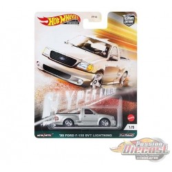 Ford F-150 SVT Lightning 1999 - " Hyper Haulers " - Hot Wheels 1:64 - GRJ88 - Passion Diecast