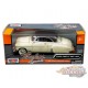 1950 Chevrolet Bel Air (jaune avec dessus marron) - Motormax 1-24 - 73268AC YL - Passion Diecast 