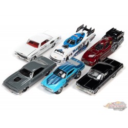 Mint Release 1, Set of 6 Cars - Racing Champions 1/64 - RC014