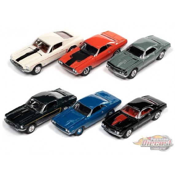 Johnny Lightning Collector's Tin 2021 Release 2 - Assortiment - Johnny Lightning - 1:64 - JLCT008 - Passion Diecast