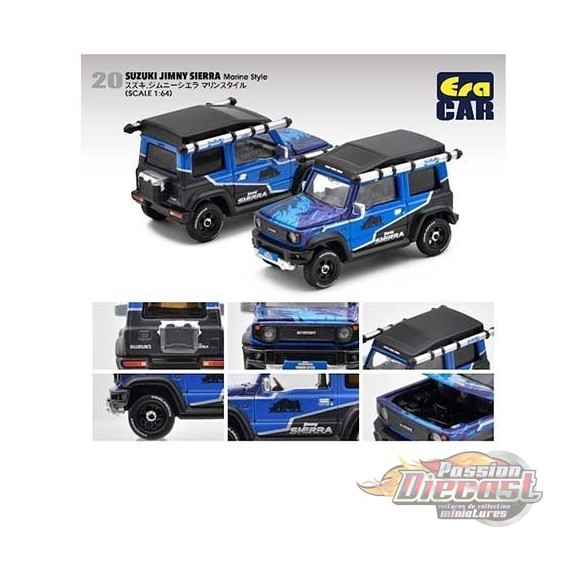 Suzuki Jimny Sierra Marine Style - Era Car - 1/64 - SU21JSRN2001 - Passion Diecast 