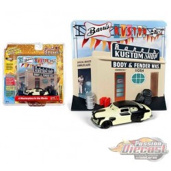 Barris Kustom 1949 Mercury Coupe - Silver Screen Machines - Johnny Lightning - 1:64 - JLSP087 -Passion Diecast