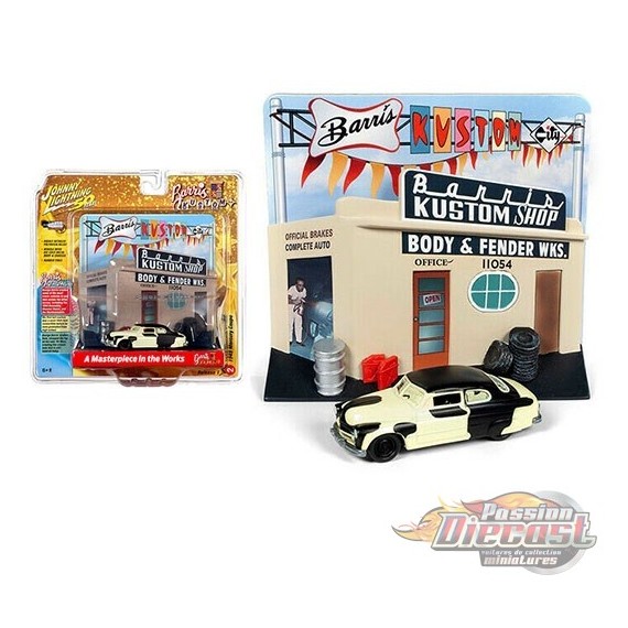 Barris Kustom 1949 Mercury Coupé - Machines à écran argenté - Johnny Lightning -1:64 - JLSP087 Passion Diecast